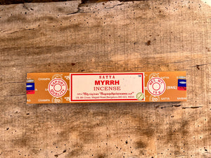 Räucherstäbchen Myrrh